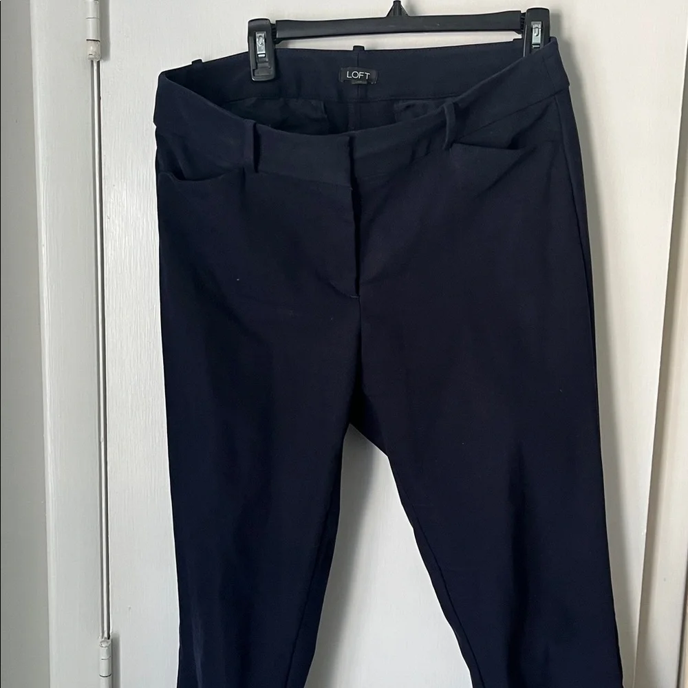 LOFT Midnight Blue Pants - Picture 2 of 7